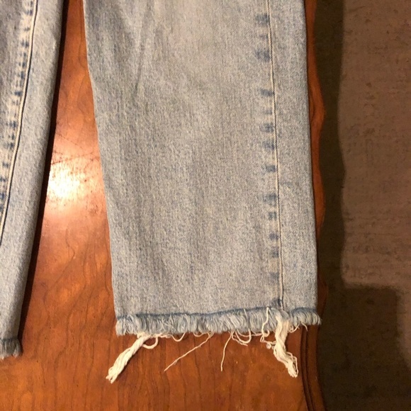 New Levi’s Ribcage Straight Ankle Raw Hem - Picture 5 of 8